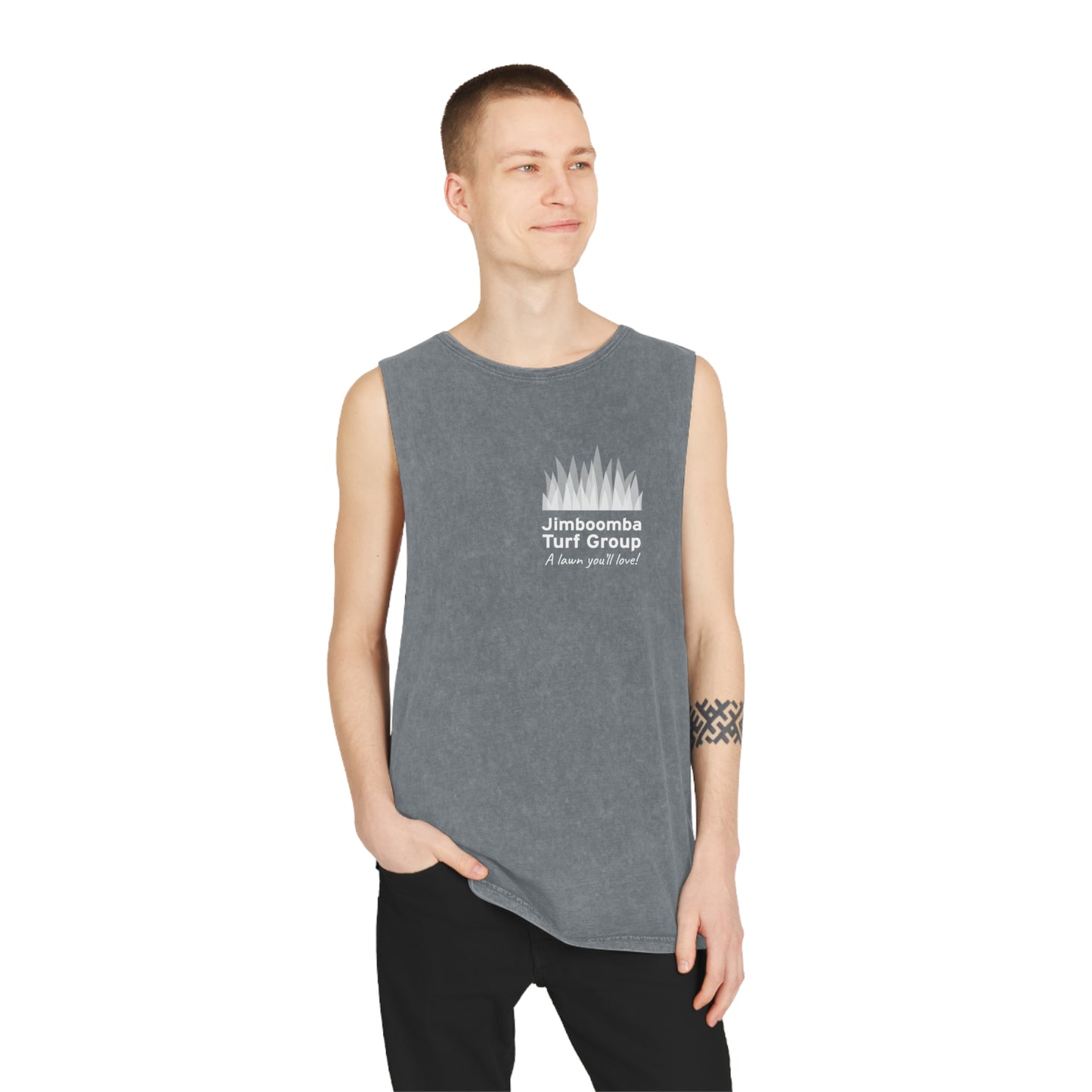 Unisex Stonewash Tank Top