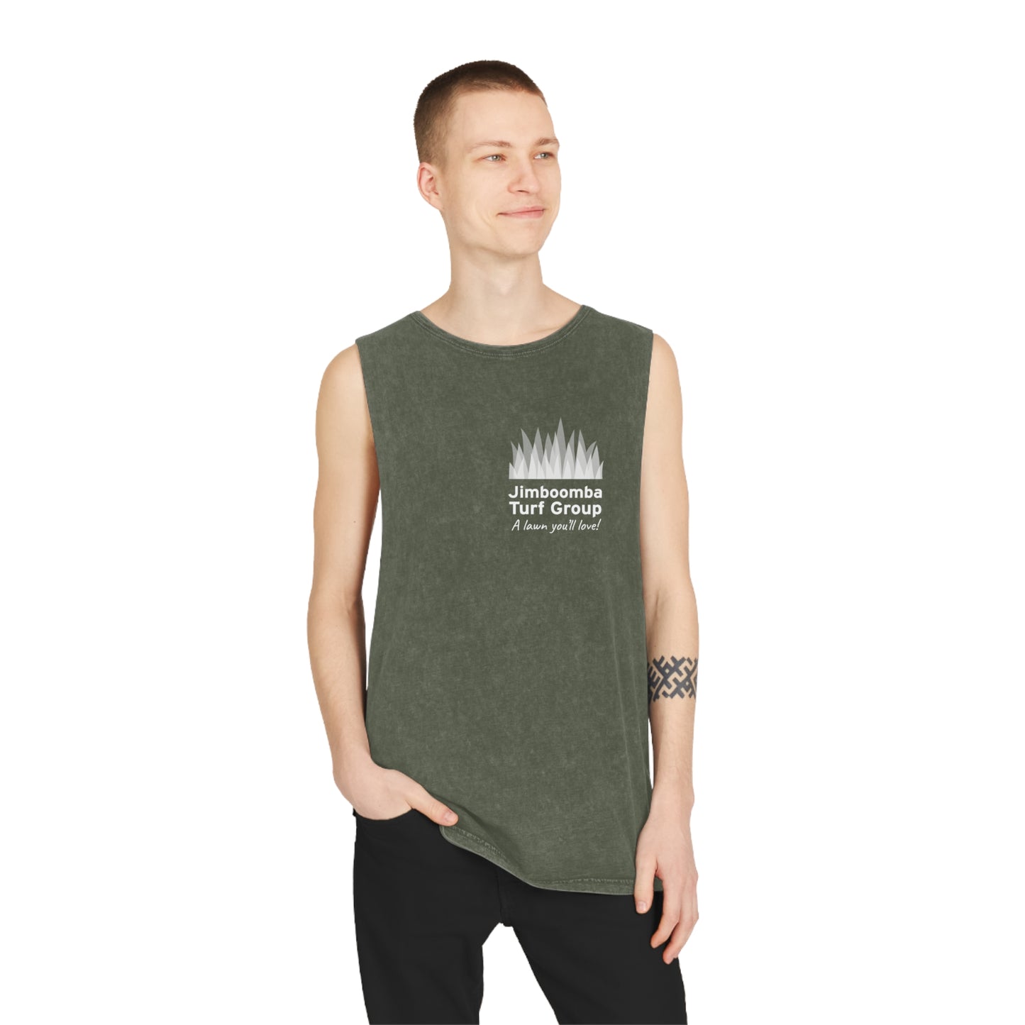 Unisex Stonewash Tank Top