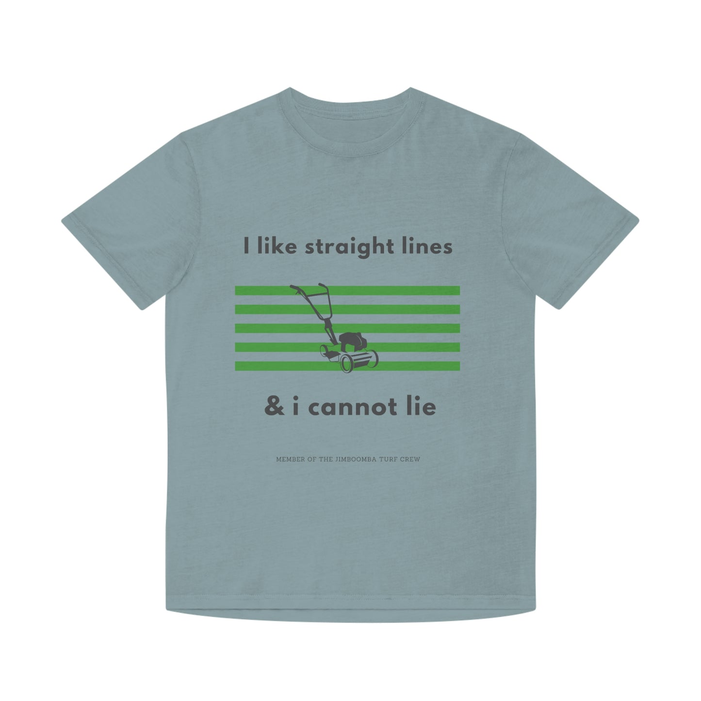 Unisex Faded Shirt - I like straight lines