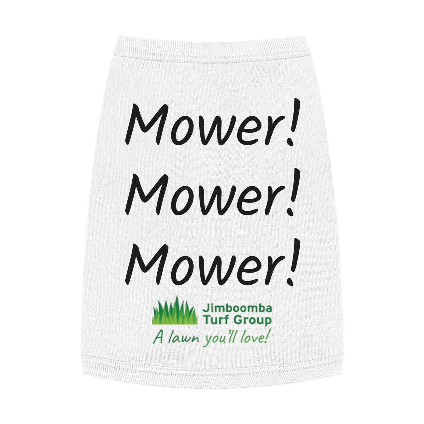 Pet Tank Top - Mower Mower Mower!
