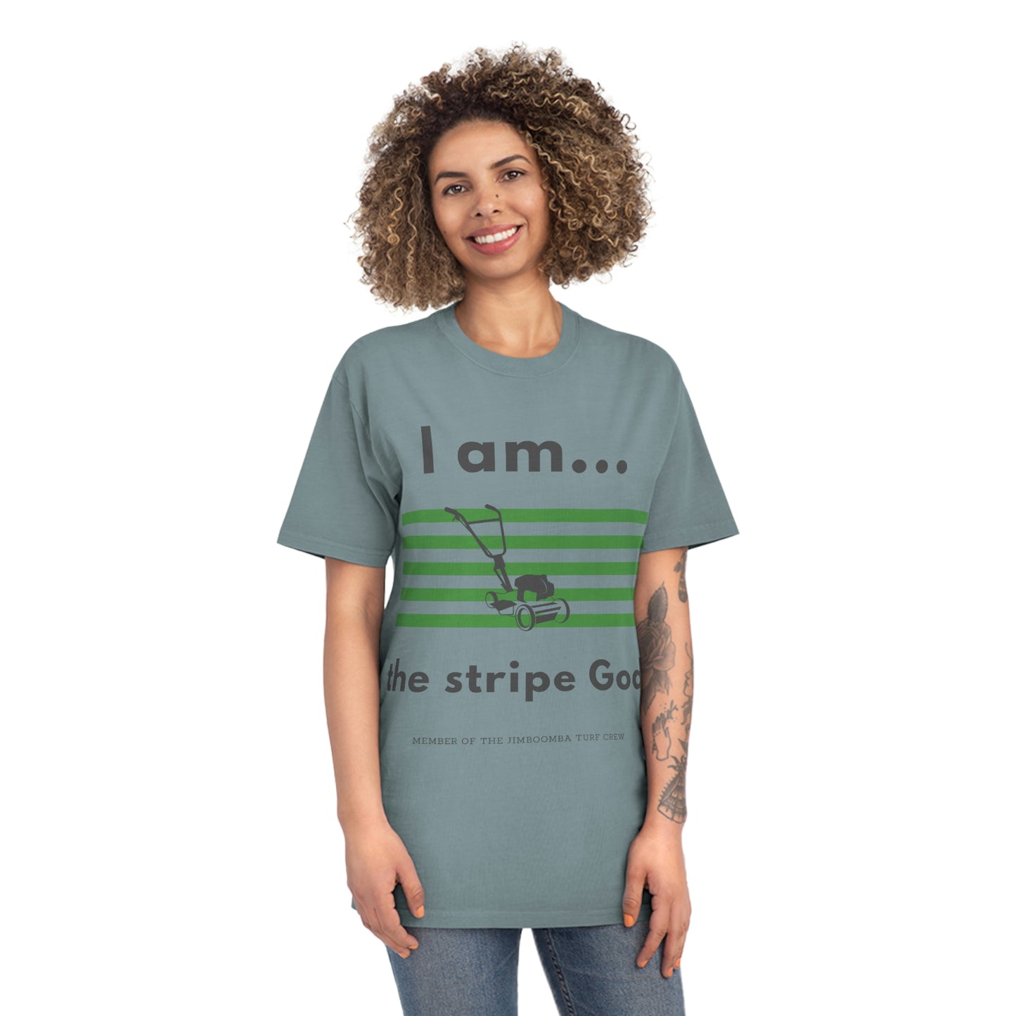 Unisex Faded Shirt - I am the stripe God