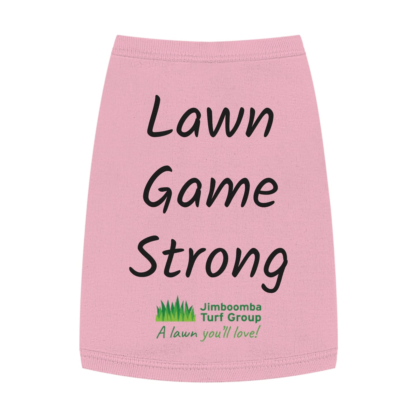 Pet Tank Top - Lawn game strong!