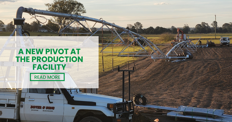 A New Pivot At The Production Facility – Jimboomba Turf Group