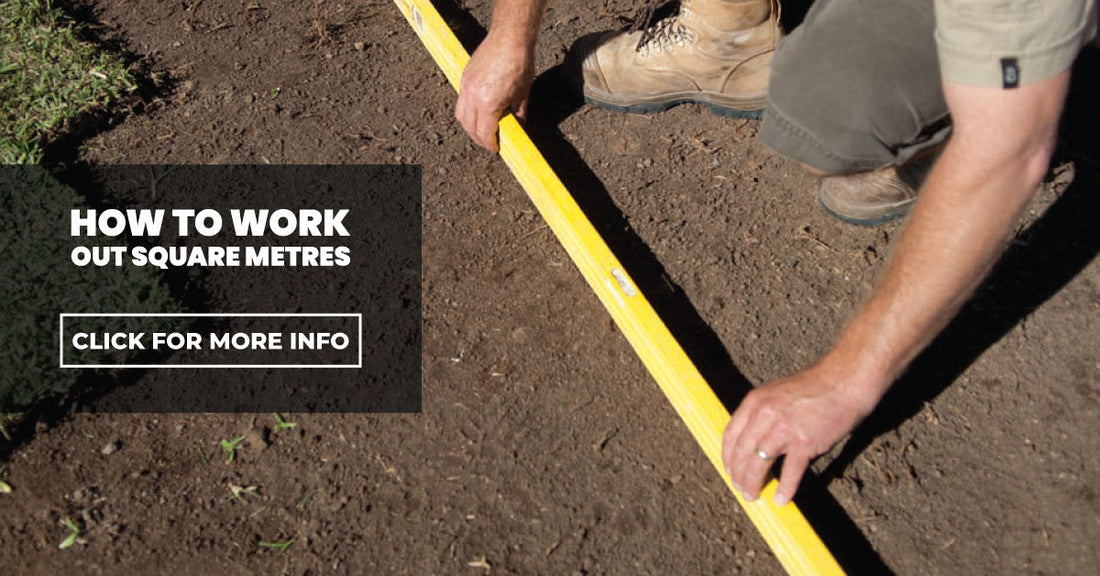 How to work out square metres