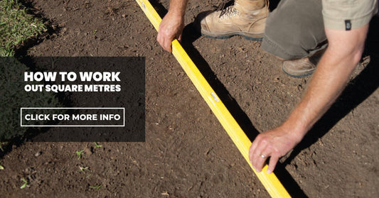 How to work out square metres