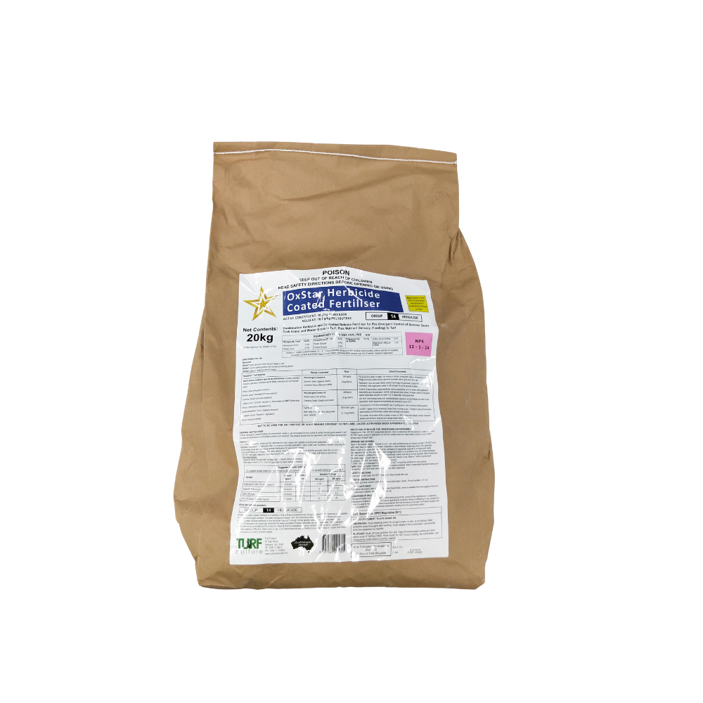 OxStar Herbicide Coated Fertiliser - 20Kg Bag
