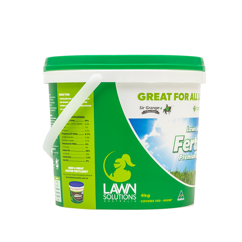 Lawn Solutions Premium Fertiliser 4kg